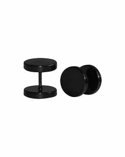 Brand new 🎁 Large Black Round Fake Plug 2 Pack 💯