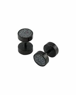 Budget 🔥 Black Sugar Glitter Fake Plug Set 😉