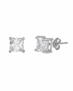 Best Pirce ✔️ Square Clear CZ Stud Earrings 🔥