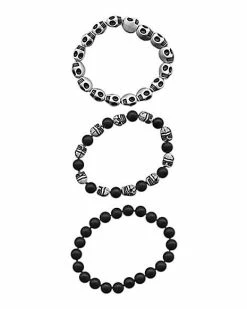 Outlet ⌛ Skull Bead Bracelets 🎉