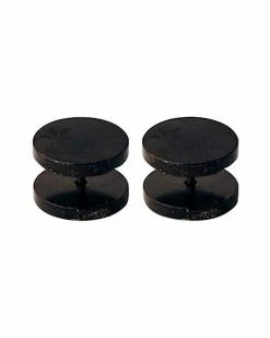 Best Sale 👍 Black Large Face Fake Plug Set 🎁