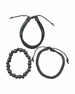 Wholesale 🎁 Bead and Braided Bracelet 3 Pack 🧨