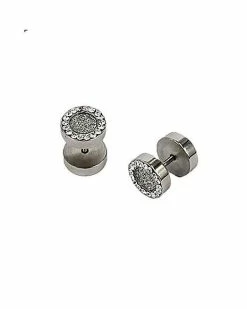 Cheap 🎉 CZ Sugar Glitter Fake Plugs 🔥