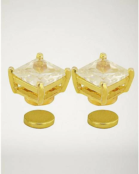 Discount โ Square CZ Magnetic Earrings ๐ฅฐ 5 Discount โ Square CZ Magnetic Earrings ๐ฅฐ - Image 4
