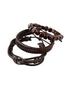 Coupon ✔️ Multi-Pack Brown Bracelets - 3 Pack ❤️