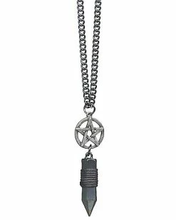 Cheap 👏 Pentagram Crystal Necklace 😀