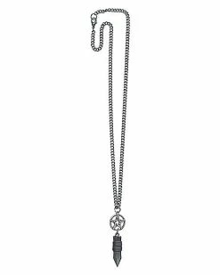 Alternative view of Cheap 👏 Pentagram Crystal Necklace 😀