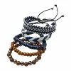 Best deal ✨ Brown and Blue Braided Bracelet - 5 Pack 🥰 -Sun & Moon-shop 03274768 a