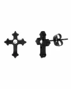 Promo ⭐ CZ Cross Earrings 😀