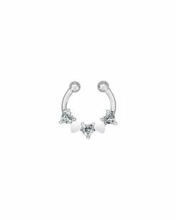 Buy 🌟 CZ Heart Fake Septum Ring 😍