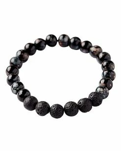 Hot Sale ⭐ Black Marble Lava Bracelet 🔔