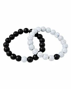 Discount ⭐ Black & White Distance Bracelets 🤩