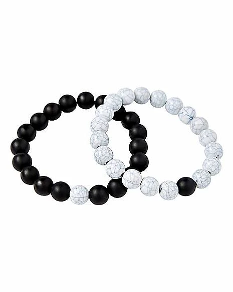 Discount β Black & White Distance Bracelets π€©