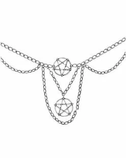 New 🎉 Double Chain Pentagram Necklace 😉