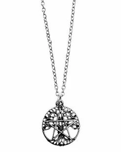 Outlet 👍 Pentagram Tree of Life Necklace 🥰