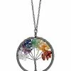Deals 🎁 Rainbow Tree of Life Necklace 😍 -Sun & Moon-shop 03483260 a