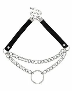 Budget ✨ Chain Ring Choker Necklace 🛒