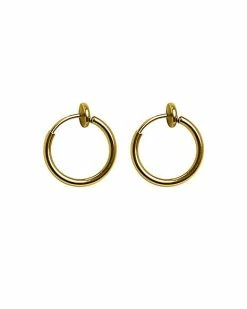 Discount 🥰 Goldtone Fake Hoop Earrings ✔️