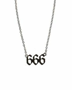 Alternative view of Outlet ⭐ 666 Necklace 💯