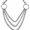 Promo 🥰 Triple Layer Curb Link Chain 😀 -Sun & Moon-shop 03620671 a