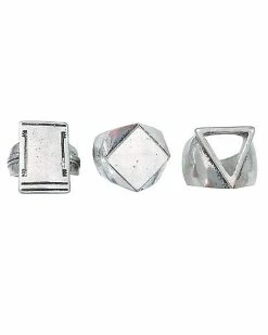 Buy ✔️ Multi-Pack Metal Statement Rings - 3 Pack ✨