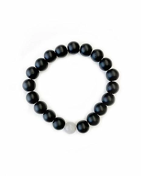 Top 10 ๐งจ Long Distance Black and Gray Beaded Bracelets - 2 Pack ๐คฉ - Image 3
