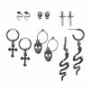 Cheapest β Snake Cross Skull Earrings - 6 Pair π₯° 2 Cheapest β Snake Cross Skull Earrings - 6 Pair π₯° -Sun & Moon-shop 03649936 a