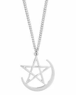 Alternative view of Promo ✔️ Star Crescent Moon Necklace ⭐