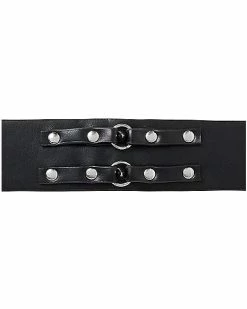 Discount 😉 Black Studs and Spikes Cuff Bracelet 💯