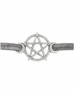 Brand new ⭐ Pentagram Metal Mesh Choker Necklace 😉