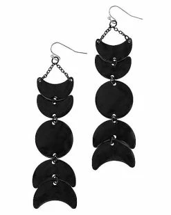 Discount 🎉 Moon Phase Dangle Earrings 🧨