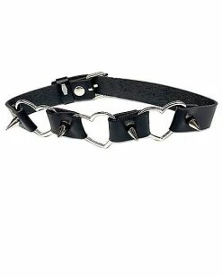 Deals 💯 Heart Spike Choker Necklace 🌟