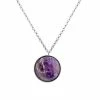 Best reviews of 🔔 Amethyst Circle Pendant Neckalce 🧨