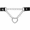 Buy ⌛ Heart Chain Drop Choker Necklace 👏 -Sun & Moon-shop 03676525 a