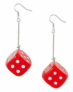 Brand new 🎉 Red Dice Dangle Earrings 🥰