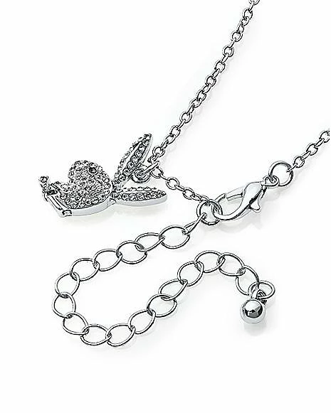 Coupon π Clear CZ Playboy Bunny Necklace π - Image 3