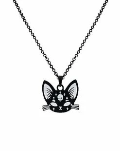 Best Pirce ✨ Cat Skull Third Eye Necklace 🧨