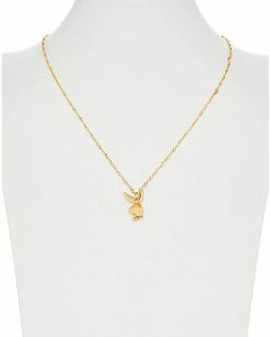 Best Pirce 🧨 Goldtone Playboy Bunny Filigree Chain Necklace 👍