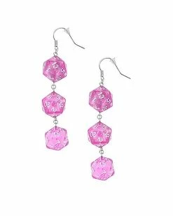 Best Pirce 😉 20 Side Dice Dangle Earrings - 18 Gauge 🥰