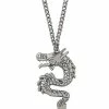 Cheap 🎁 Hematite Dragon Pendant Necklace ✨ -Sun & Moon-shop 03752045 a