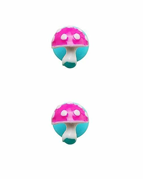 Promo ๐คฉ Neon Mushroom Fake Plugs - 18 Gauge ๐ - Image 2