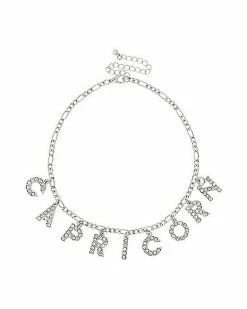 Alternative view of Promo 👍 Pave Zodiac Capricorn Chain Necklace ✔️