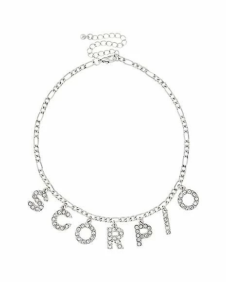 Brand new ๐ Pave Zodiac Scorpio Chain Necklace ๐ 4 Brand new ๐ Pave Zodiac Scorpio Chain Necklace ๐ - Image 2