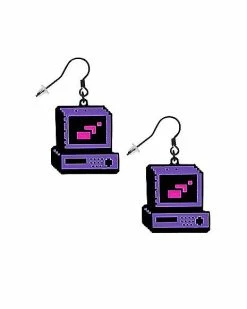 Top 10 ✨ Retro Computer Dangle Earrings - 18 Gauge 🌟