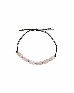 Best Sale ✔️ Semi-Precious Rose Quartz String Bracelet 🛒