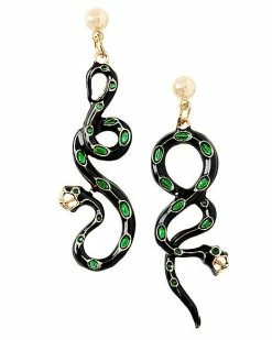 Discount 🔥 Mismatched Snake Dangle Earrings 💯