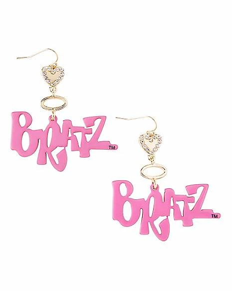 Best reviews of π Bratz Logo Dangle Earrings π₯°