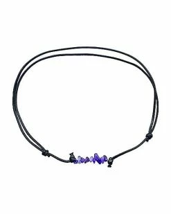 Brand new 🥰 Amethyst Semi-Precious Stone Choker Necklace ✨