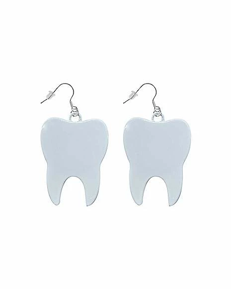 Hot Sale ๐ฏ White Tooth Dangle Earrings - 18 Gauge ๐ 3 Hot Sale ๐ฏ White Tooth Dangle Earrings - 18 Gauge ๐