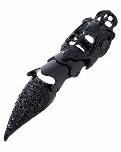 Buy 🧨 CZ Black Filigree Finger Armor 🌟